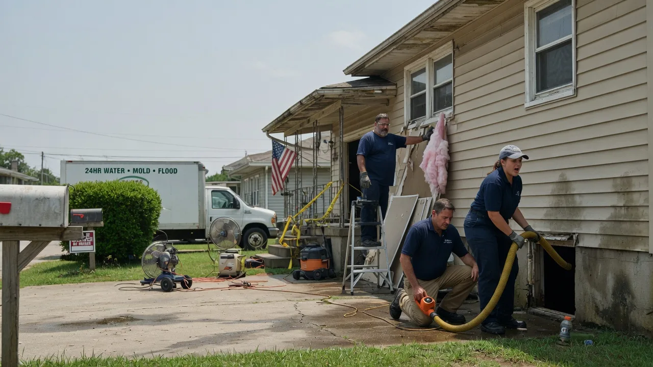 Water Damage Repair in Centerville, LA near me
